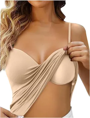 Gym Adjustable Spaghetti Straps Tank Tops for Women Summer Running Sweetheart Neck Sleeveless Cute Blouses Camisole