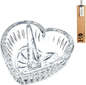 H&D HYALINE & DORA H&D Crystal Ring Holder Dish