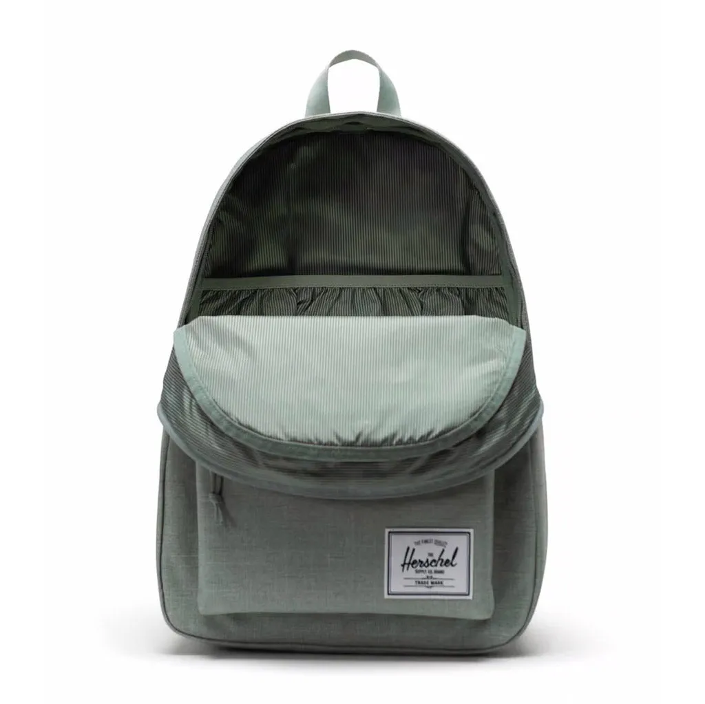 HERSCHEL CLASSIC XL BACKPACK - ICEBERG GREEN CROSSHATCH
