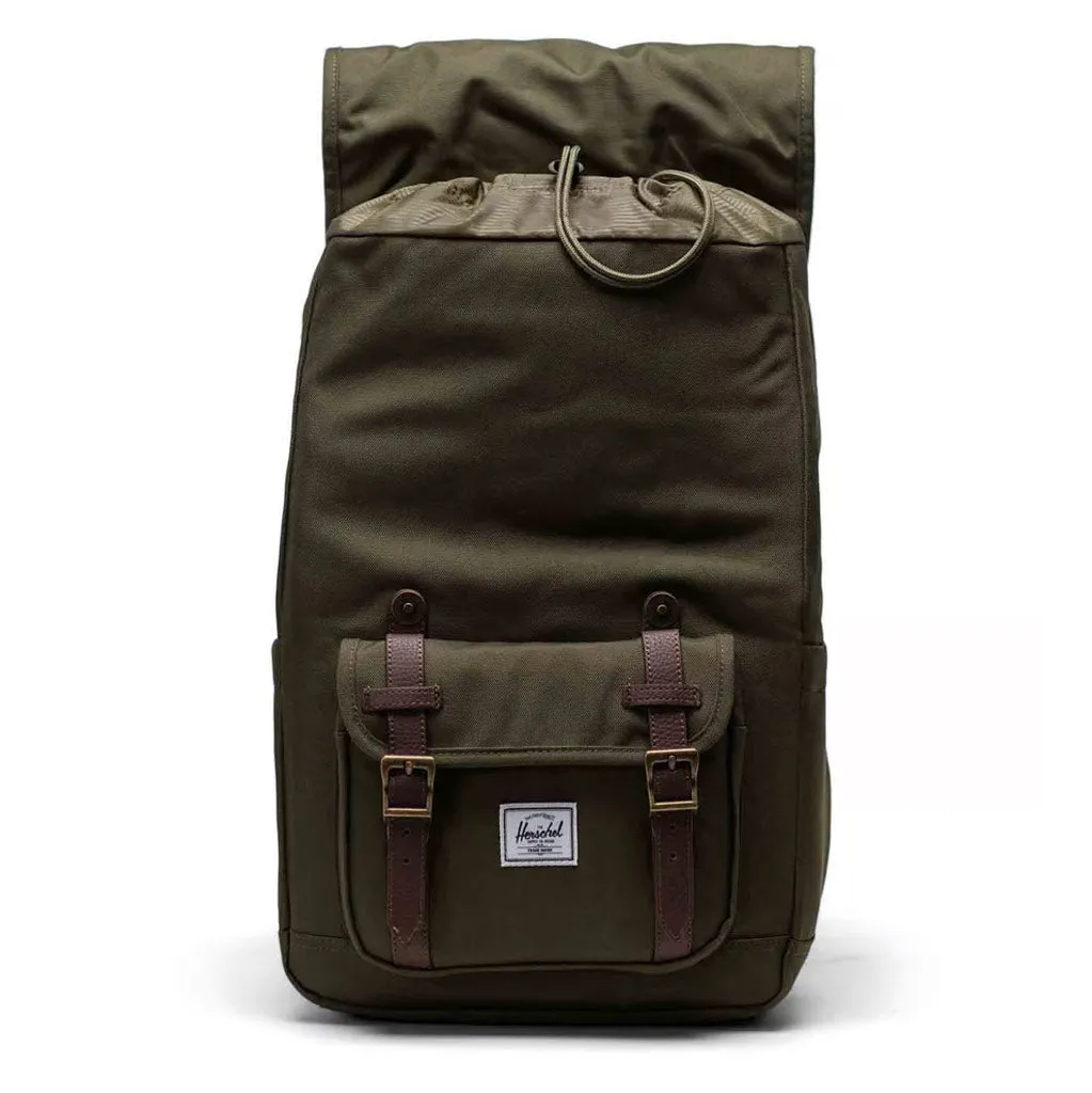 HERSCHEL LITTLE AMERICA MID BACKPACK - IVY GREEN