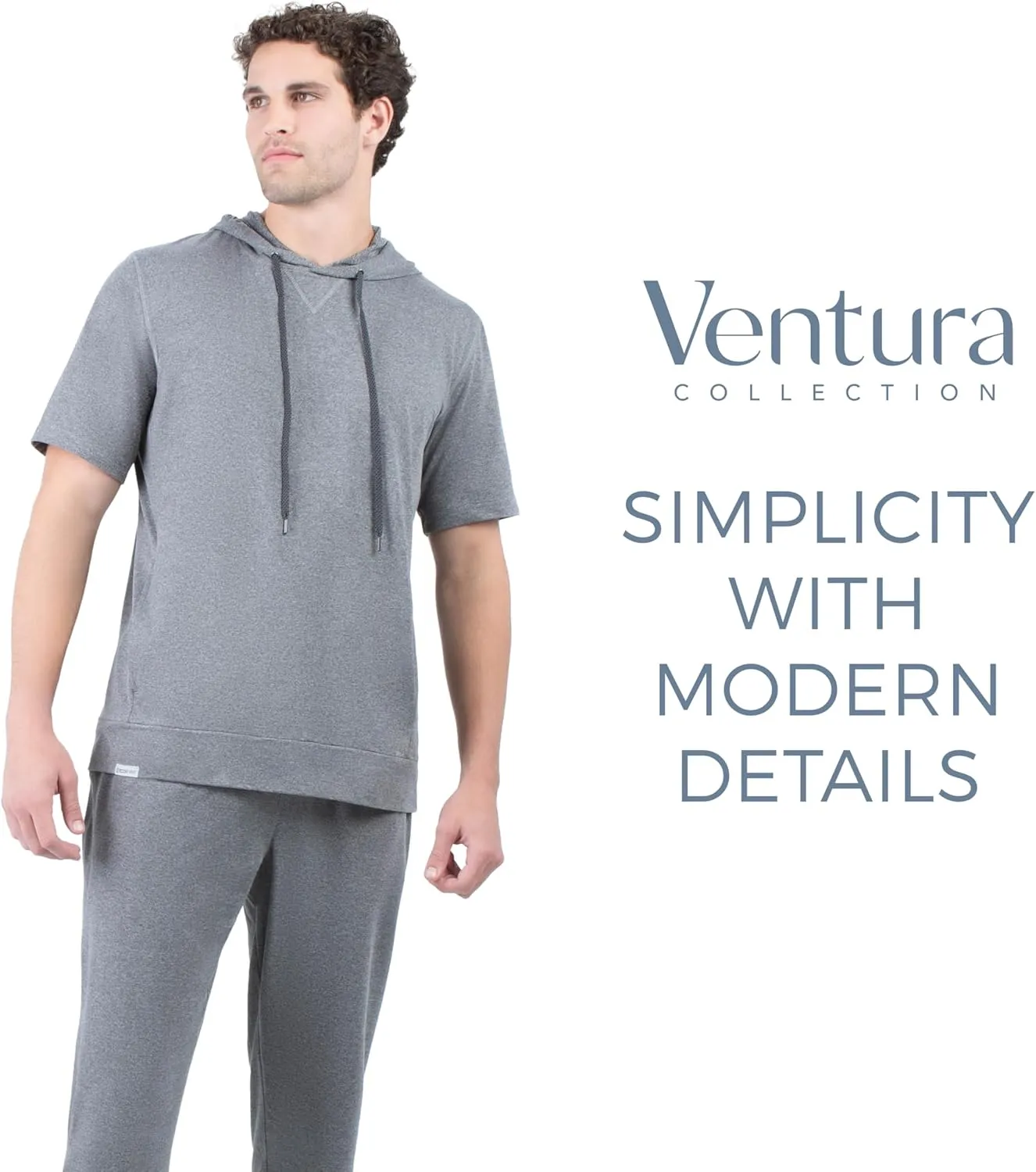 Holloway Men's Ventura Soft Knit Short Sleeve Hoodie