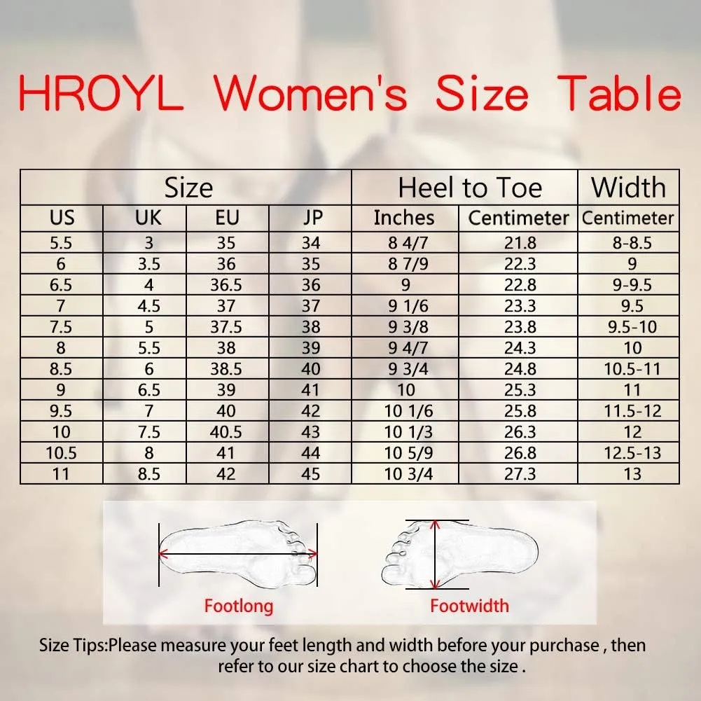 HROYL Women's Rhinestone Latin Dance Shoes Ballroom Salsa Tango Professional Performance Practice Rhinestone Dancing Shoes,YCL432