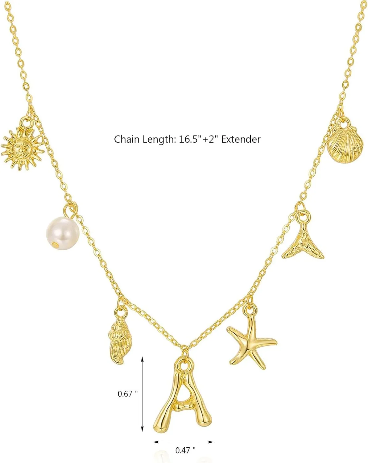 iLH Layered Choker Necklace Multilayer Chain Choker Gold Star Moon Pendant Necklace Bar Y Pendant Necklace For Women