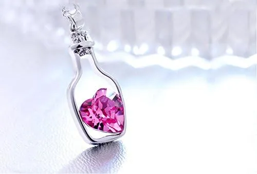 iLH Women's Color Changing Butterfly Necklace Clasp Temperature Sensing Color Changing Pendant Necklaces Jewelry Gift