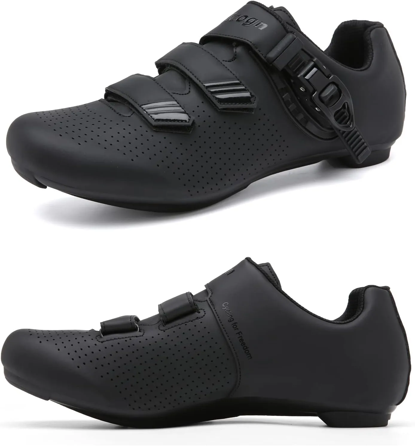 Indoor Cycling Shoes for Men Women Compatible with Peloton Bike Pre-Installed with Look Delta Cleats Outdoor Road Biking