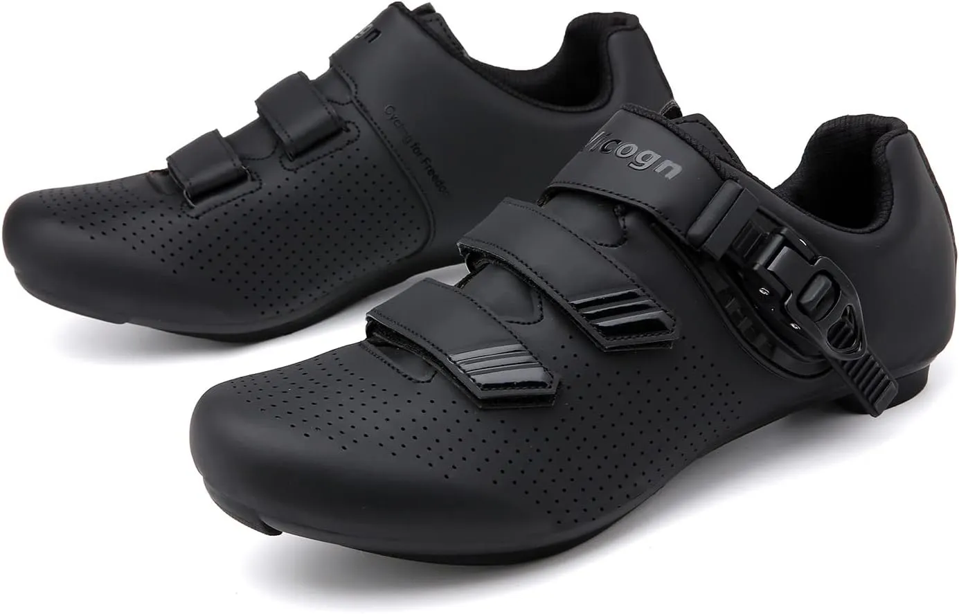 Indoor Cycling Shoes for Men Women Compatible with Peloton Bike Pre-Installed with Look Delta Cleats Outdoor Road Biking