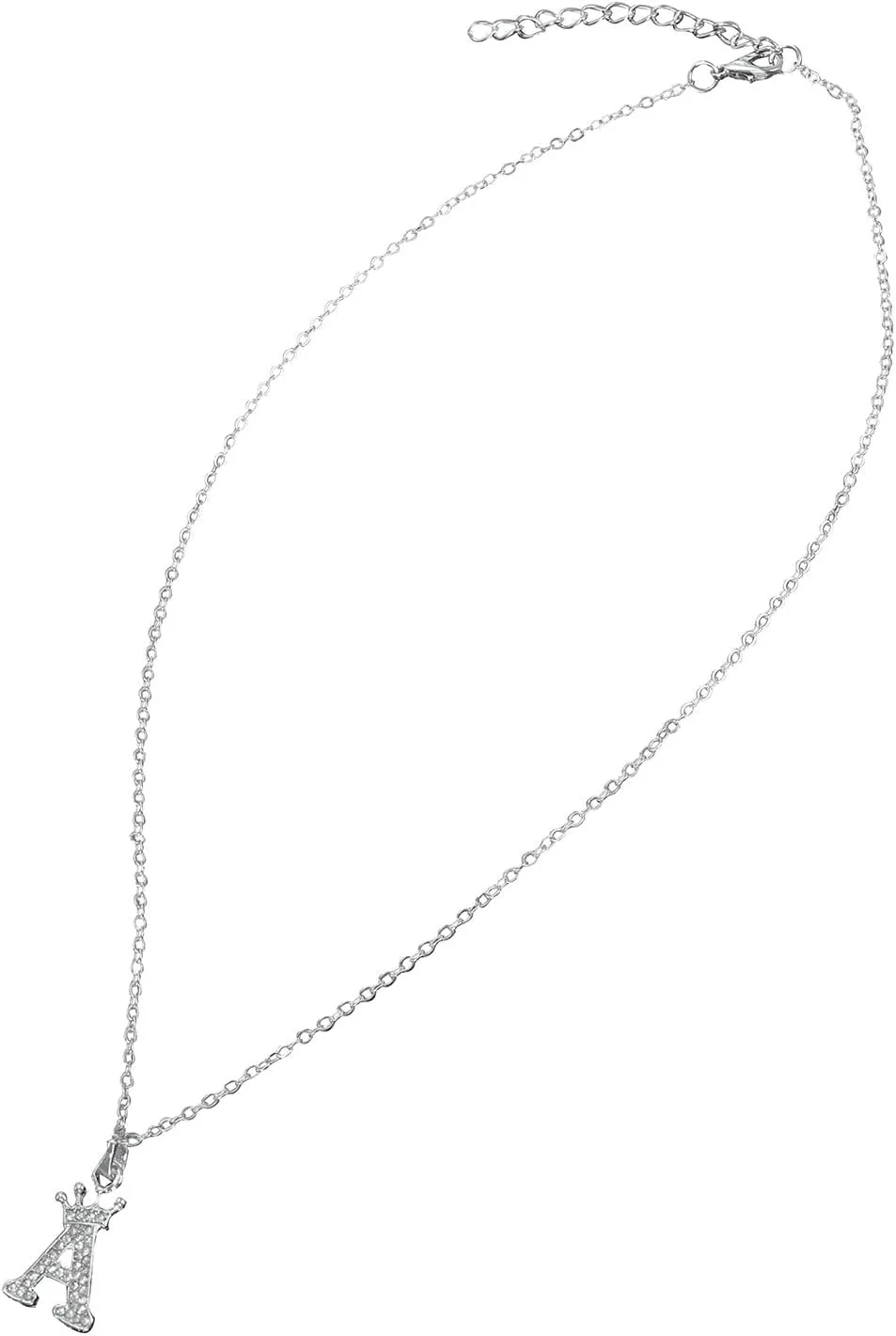 Initial Necklace for Her,Gold Plated Initial Letter Pendant Box Chain for Women Dainty Pave CZ Jewelry Gift for Mother Wife