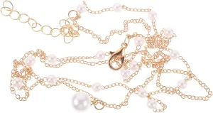 Jewelry Gold Pearl Necklace Layered Pendant Necklace for Stylish Occasions