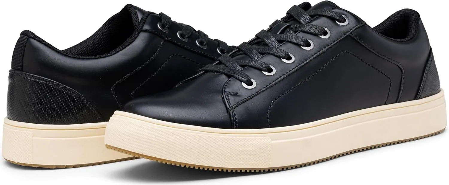 Jousen Men's Fashion Sneakers White Shoes for Men Casual Breathable Shoes