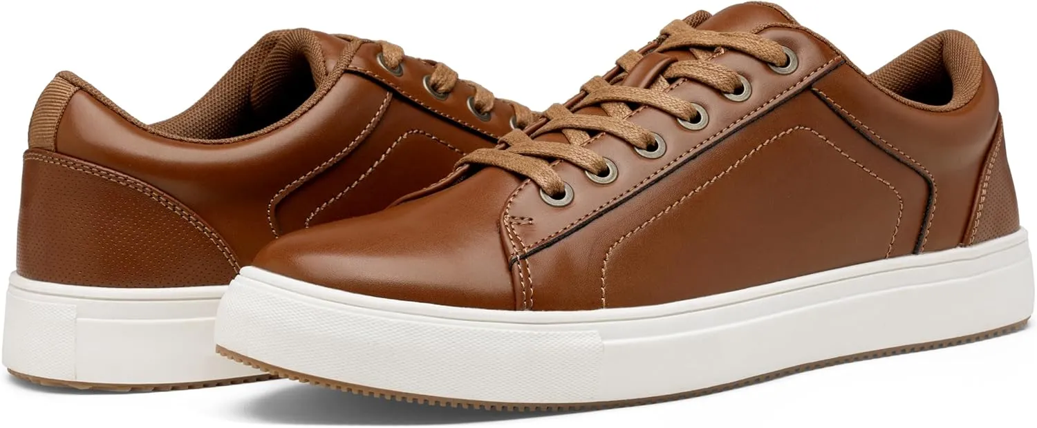 Jousen Men's Fashion Sneakers White Shoes for Men Casual Breathable Shoes