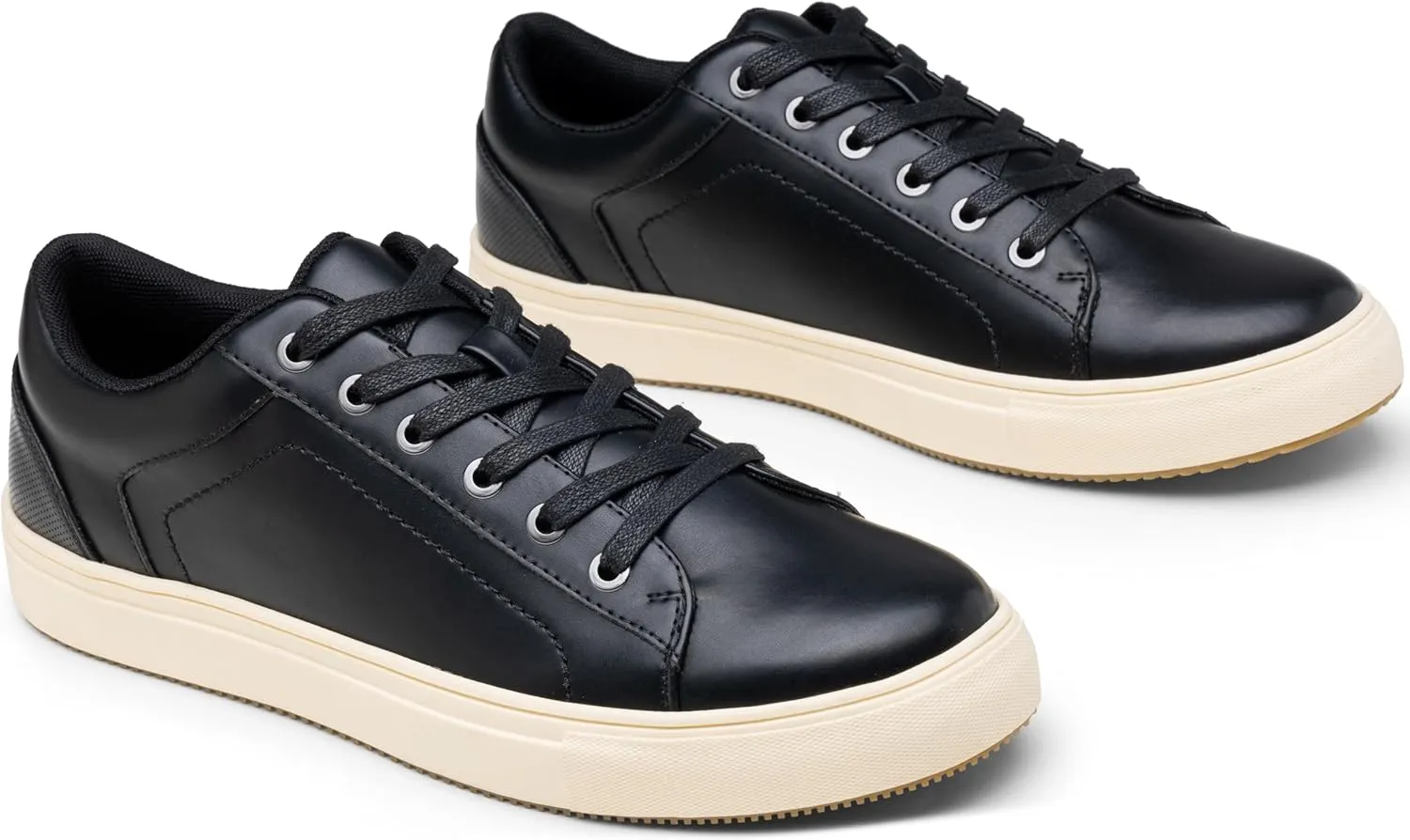 Jousen Men's Fashion Sneakers White Shoes for Men Casual Breathable Shoes
