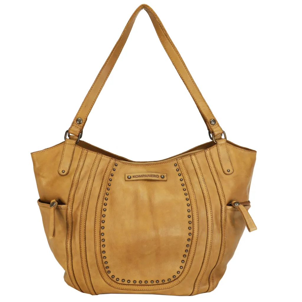 Kompanero Evelyn Shoulder Bag Tobacco