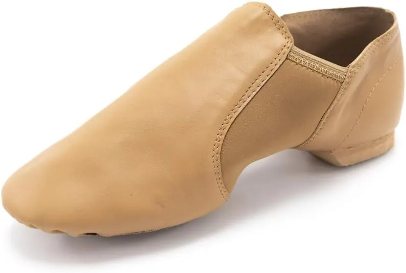 Leather Slip-On Split Sole Jazz Shoes Dance Shoes