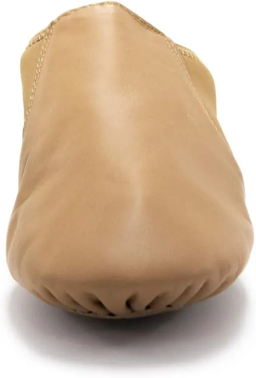 Leather Slip-On Split Sole Jazz Shoes Dance Shoes
