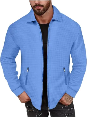 Lightweight Mens Bomber Jacket Men's Varsity Jackets Casual Windbreaker Jackets for Men Zip Up Jacket for Men