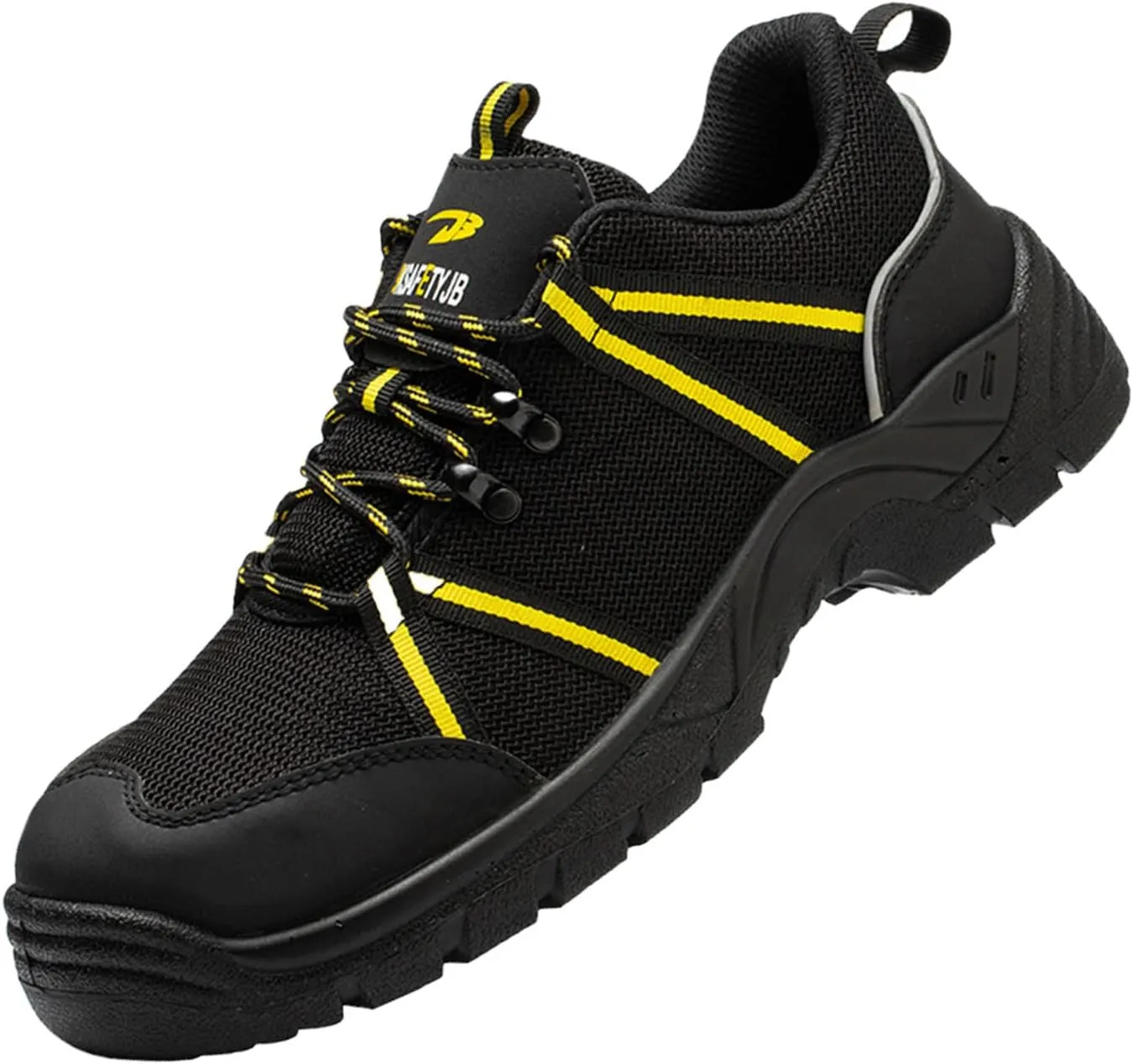 Lightweight Work Safety Sneakers,Work Shoes Provides a Comfortable, Breathable, Long-Term Foot Experience with Flying Woven Upper Material,