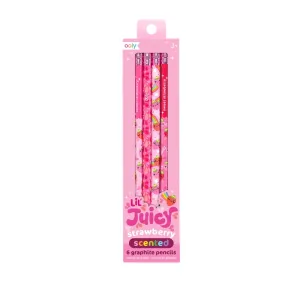 Lil’ Juicy Scented Graphite Pencils (Strawberry)