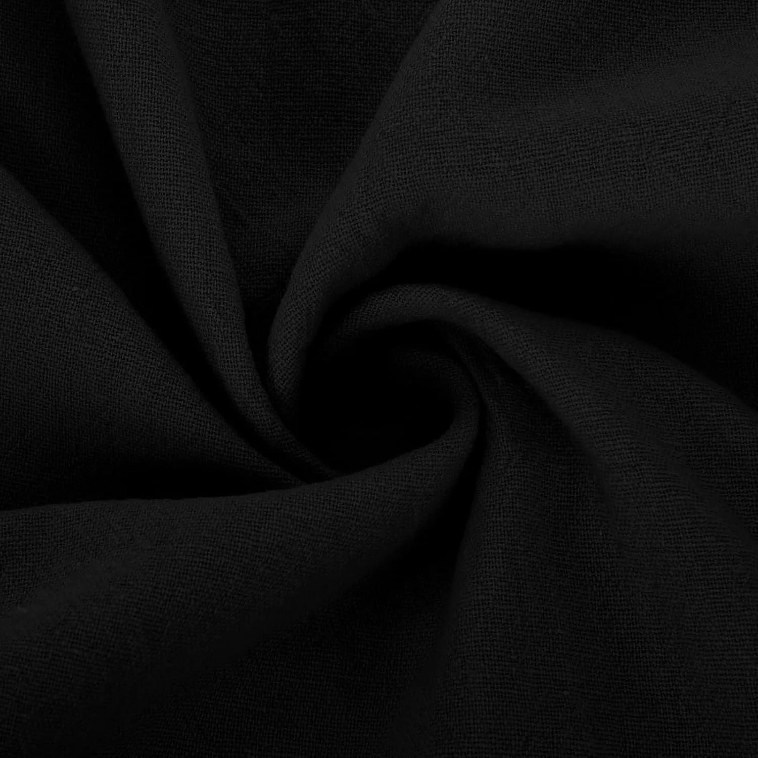 Loose Cotton and Linen Round Neck Five Point Sleeve Midi Dress Large Size Maxi Dress Casual Skirts for Women 2024