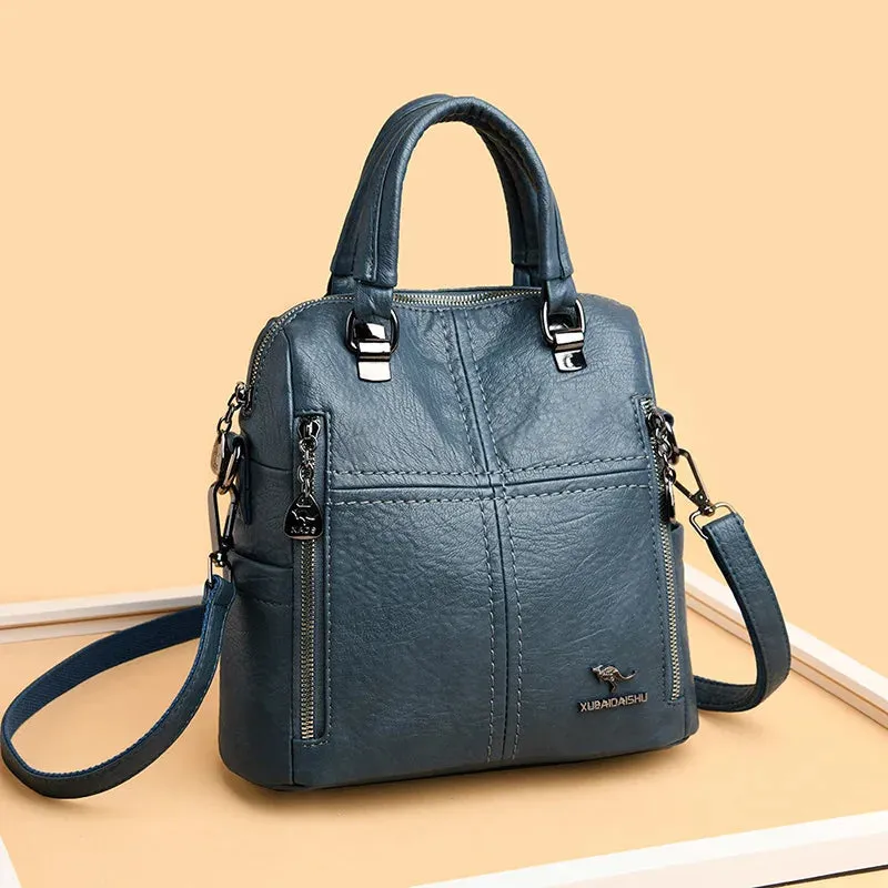 Malu Leather Backpack
