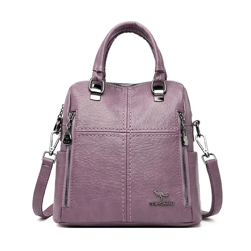 Malu Leather Backpack