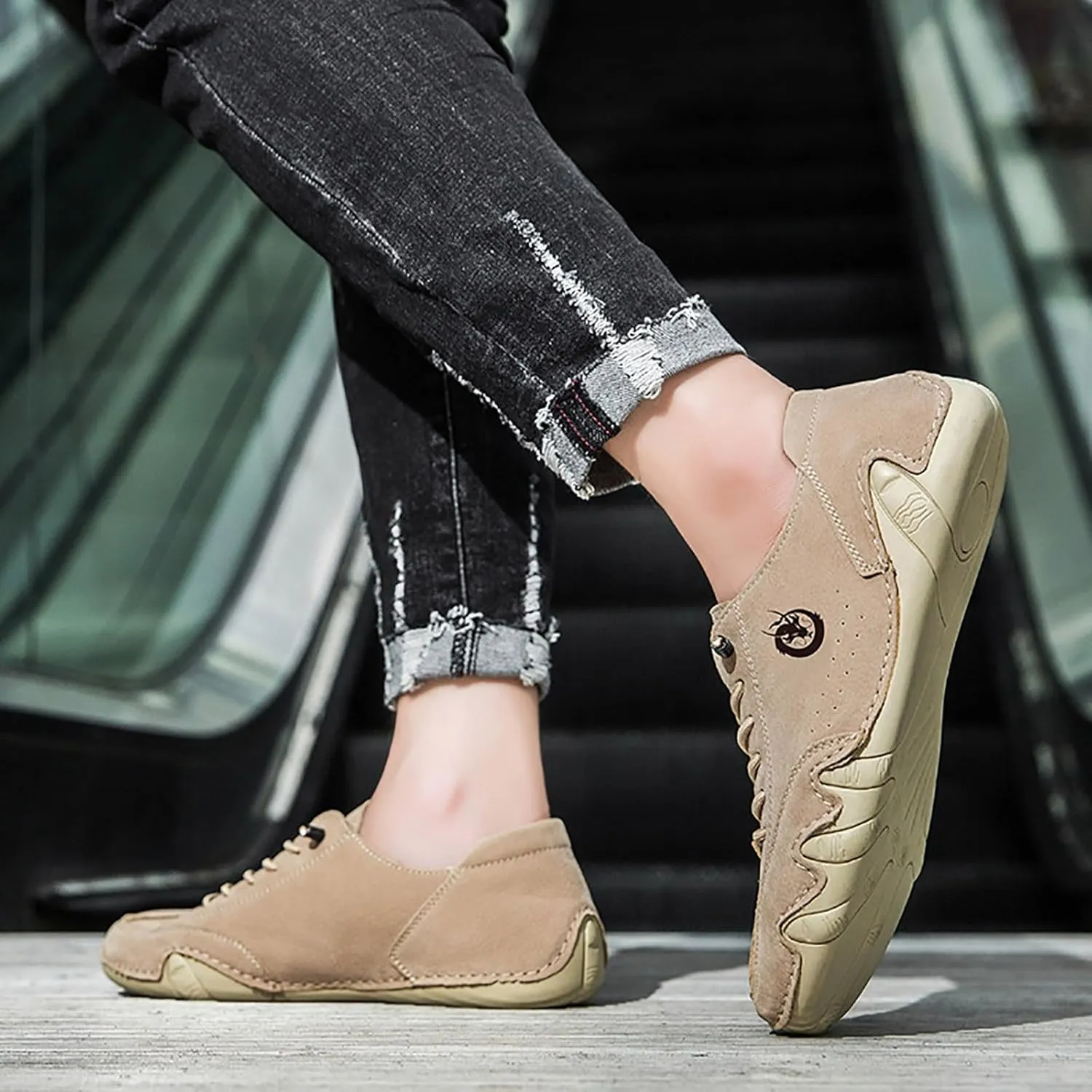 Men's Casual Shoes Everyday Wear Stylish Design with Durable Upper Perfect Relaxing Comfortable Flat Sole Yacht Shoes