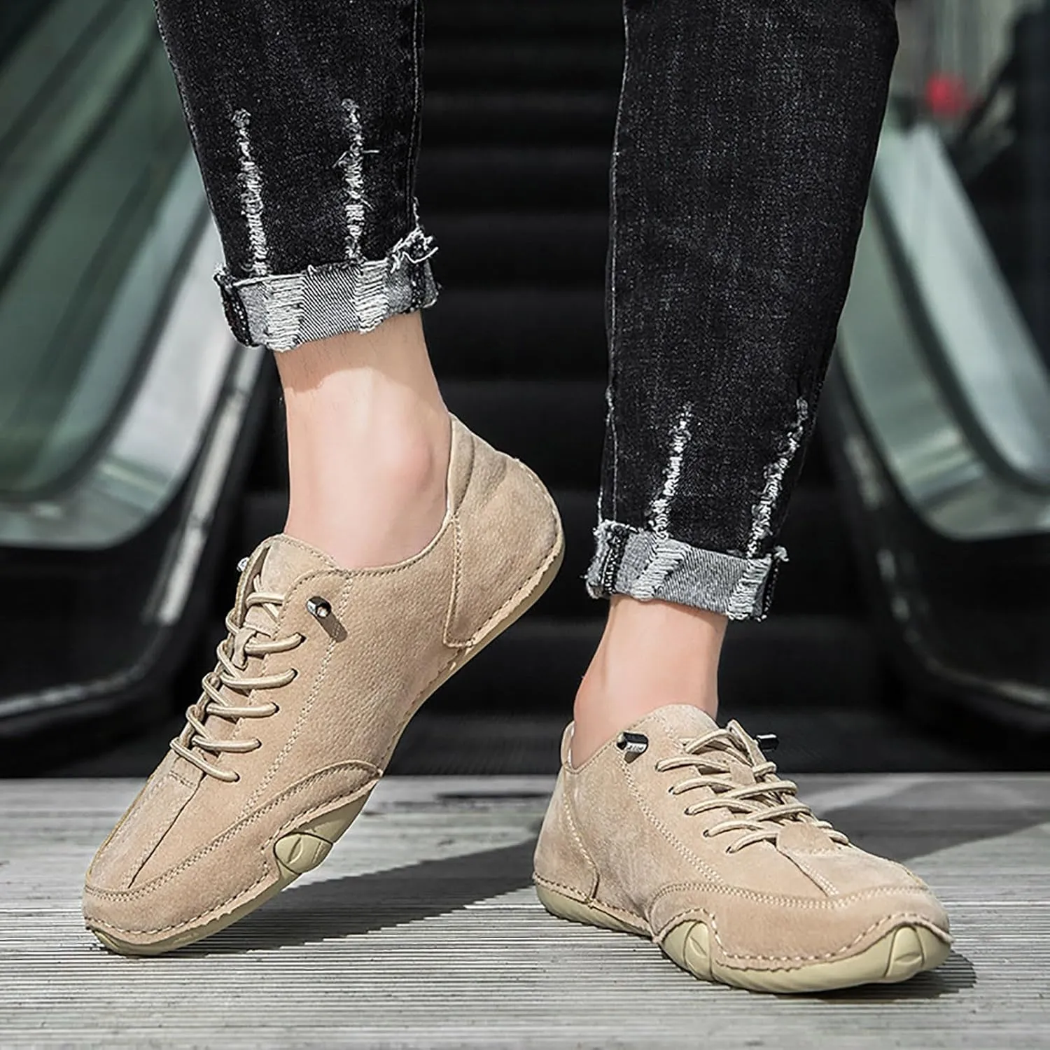 Men's Casual Shoes Everyday Wear Stylish Design with Durable Upper Perfect Relaxing Comfortable Flat Sole Yacht Shoes