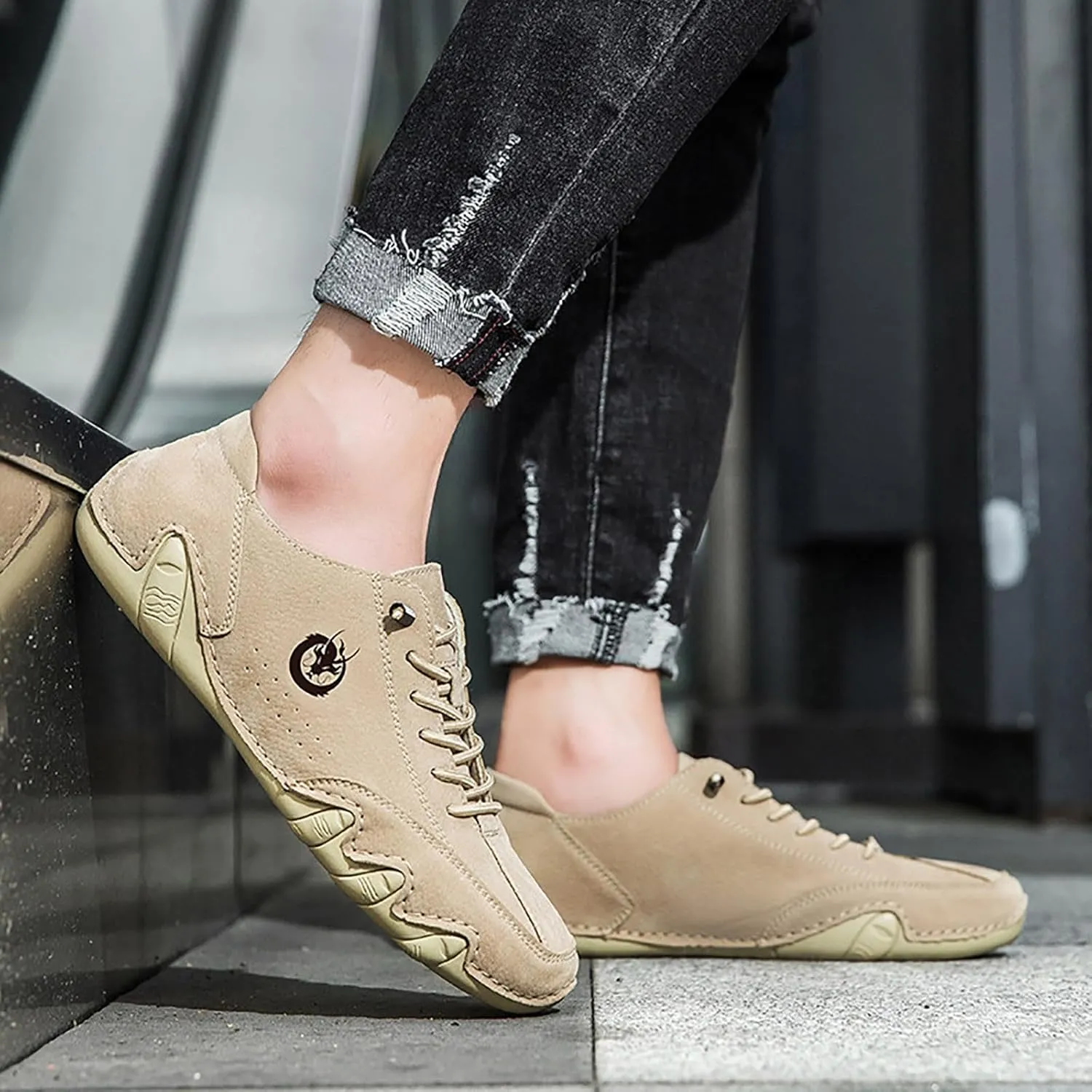 Men's Casual Shoes Everyday Wear Stylish Design with Durable Upper Perfect Relaxing Comfortable Flat Sole Yacht Shoes
