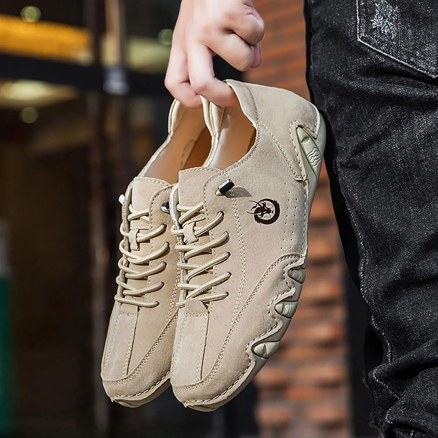 Men's Casual Shoes Everyday Wear Stylish Design with Durable Upper Perfect Relaxing Comfortable Flat Sole Yacht Shoes