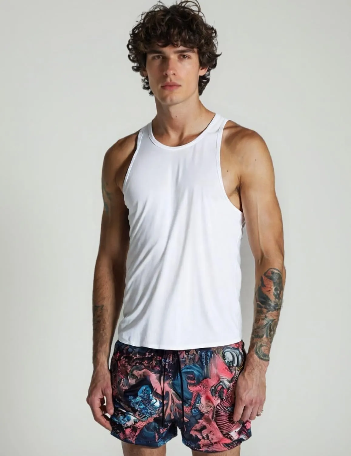 Men's Retro Basketball Shorts - Graphic Streetwear Breathable Mesh Gym Shorts, Lightweight Athletic Shorts with Drawstring
