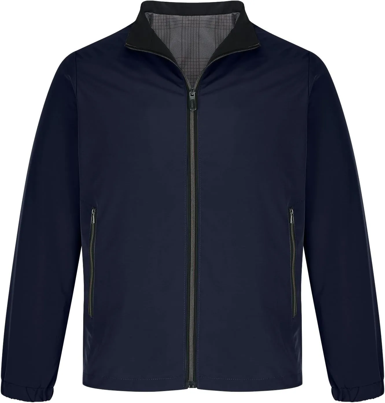 Men's Varsity Jackets Casual Mens Bomber Jacket Fashion Mens Windbreaker Jackets Lightweight Zip Up Jacket Coat