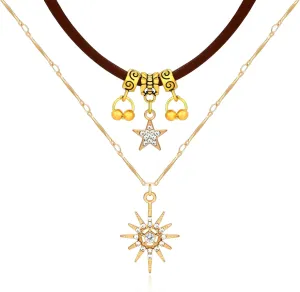 MISS RIGHT Necklaces for Women Adjustable Classic Collar Necklaces for Women Red Choker Snowflake Choker Necklace Christmas Necklaces for Women Snowflake Pendant Choker Winter Jewelry Gift