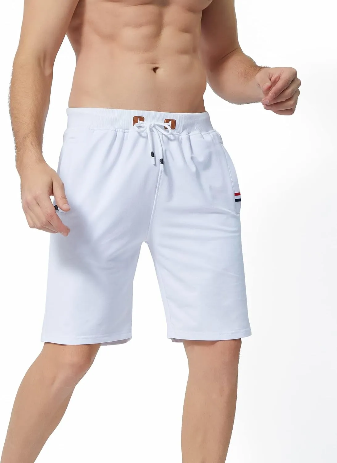 MO GOOD Mens Casual Shorts Workout Fashion Comfy Camo Shorts Breathable Big and Tall Shorts