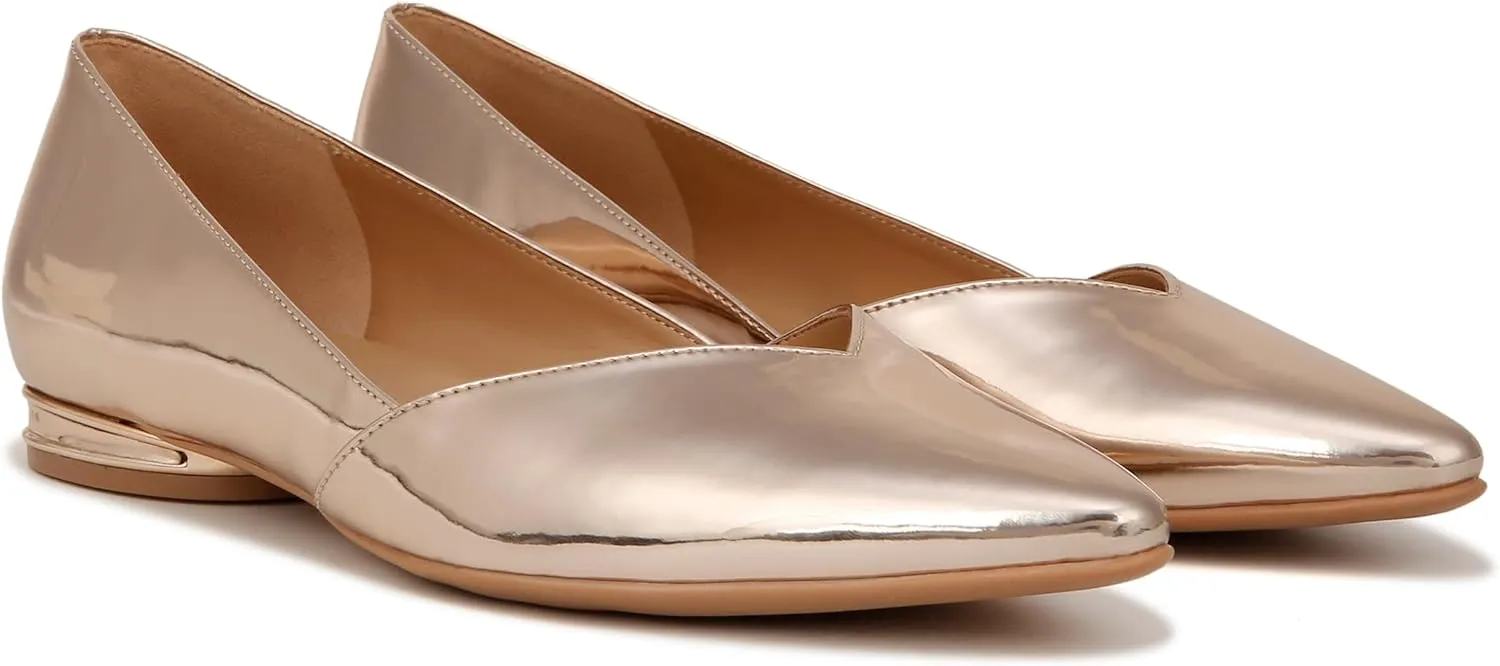 Naturalizer Womens Havana Pointed Toe Slip On Dress Ballet Flat