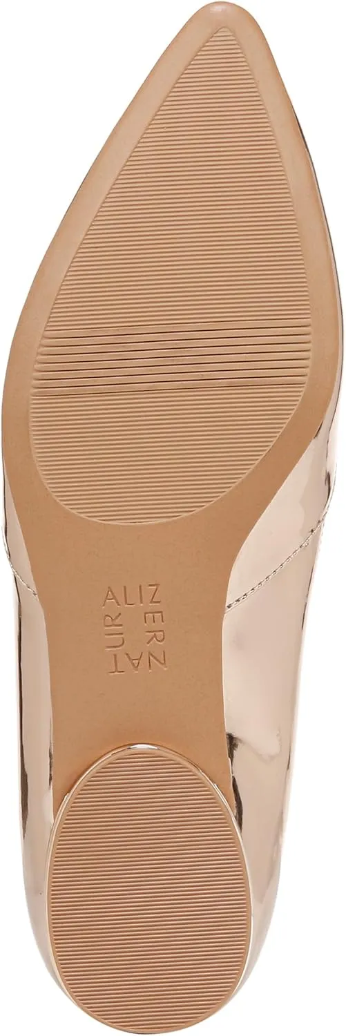 Naturalizer Womens Havana Pointed Toe Slip On Dress Ballet Flat
