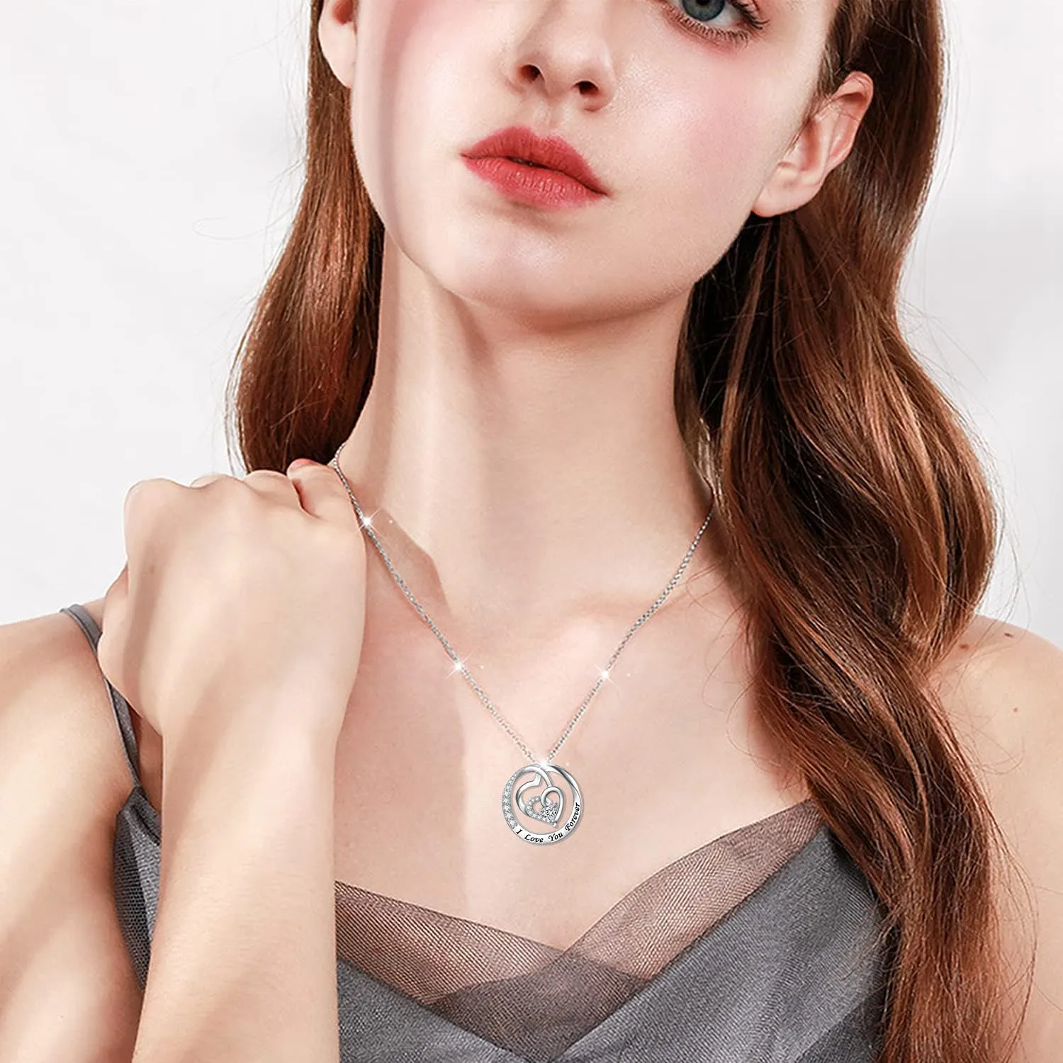 Necklaces for Women, 925 Sterling Silver Pendant Necklaces for Teen Girls, Mother'S Day Gift for Lover Sister