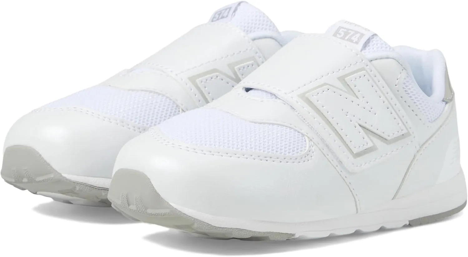 New Balance Baby-Girl's 574 V1 Evolved New-b Hook & Loop Sneaker