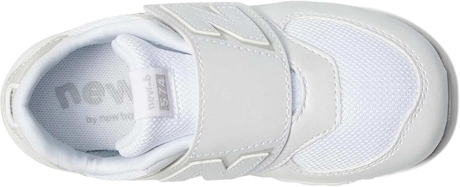 New Balance Baby-Girl's 574 V1 Evolved New-b Hook & Loop Sneaker