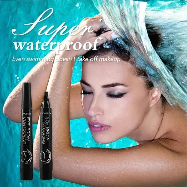 New Waterproof Eyebrow Pencil with Micro-Fork Tip