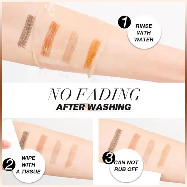 New Waterproof Eyebrow Pencil with Micro-Fork Tip