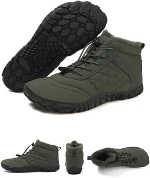 Non-Slip & Carbon Fiber Waterproof Winter Barefoot Shoes Unisex, Barefoots Sneaker Women Men Running