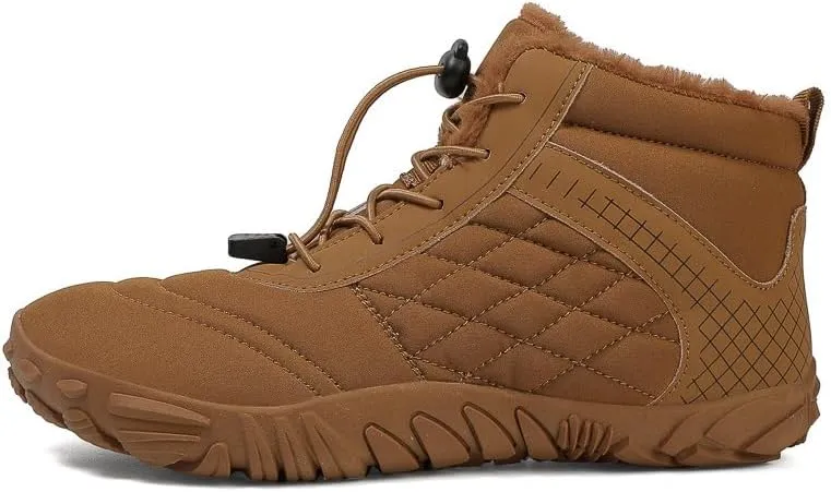 Non-Slip & Carbon Fiber Waterproof Winter Barefoot Shoes Unisex, Barefoots Sneaker Women Men Running