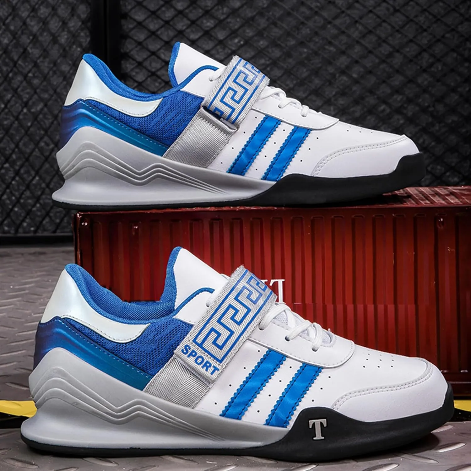 ONAIC Weightlifting Shoes for Mens Womens Gym Powerlifting Deadlift Shoes for Heavy Lifting Squat Shoes Fitness Cross Training