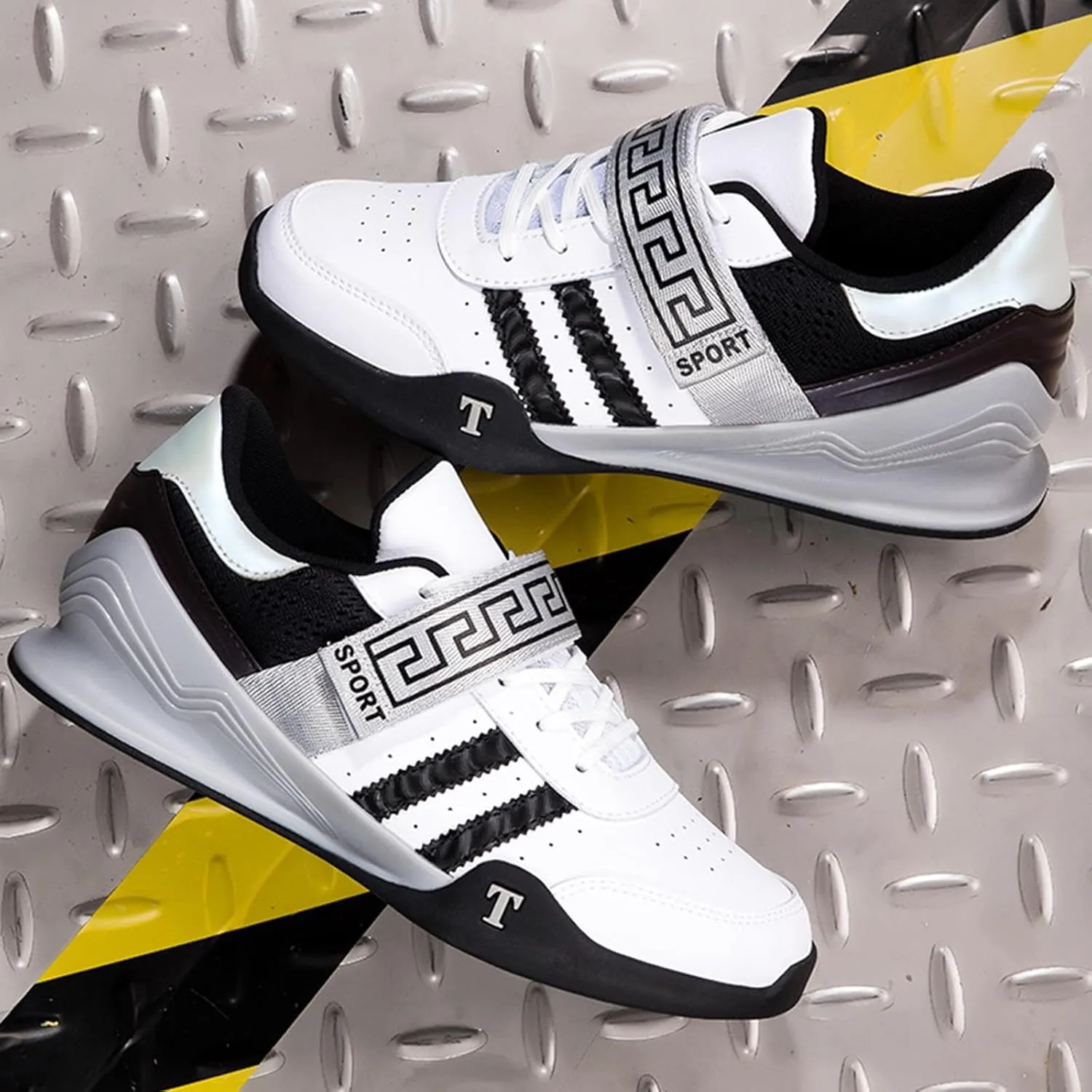 ONAIC Weightlifting Shoes for Mens Womens Gym Powerlifting Deadlift Shoes for Heavy Lifting Squat Shoes Fitness Cross Training