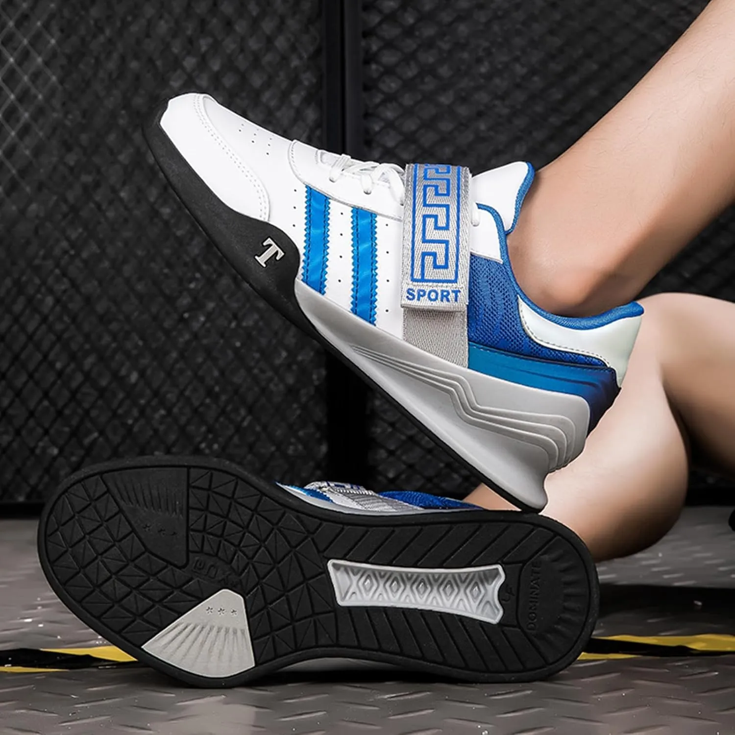 ONAIC Weightlifting Shoes for Mens Womens Gym Powerlifting Deadlift Shoes for Heavy Lifting Squat Shoes Fitness Cross Training