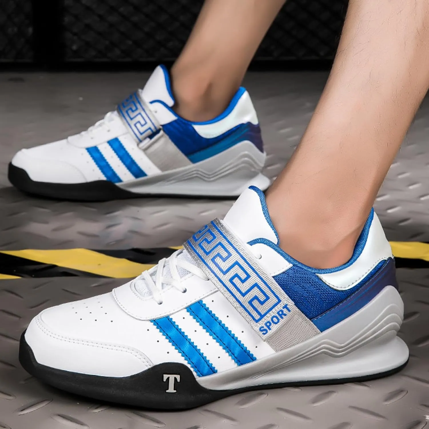 ONAIC Weightlifting Shoes for Mens Womens Gym Powerlifting Deadlift Shoes for Heavy Lifting Squat Shoes Fitness Cross Training