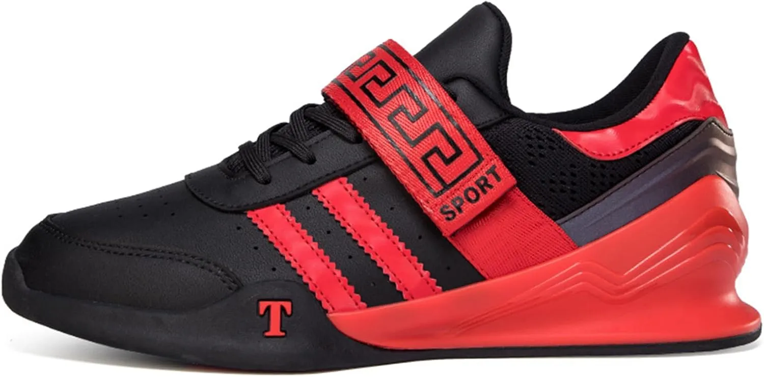 ONAIC Weightlifting Shoes for Mens Womens Gym Powerlifting Deadlift Shoes for Heavy Lifting Squat Shoes Fitness Cross Training
