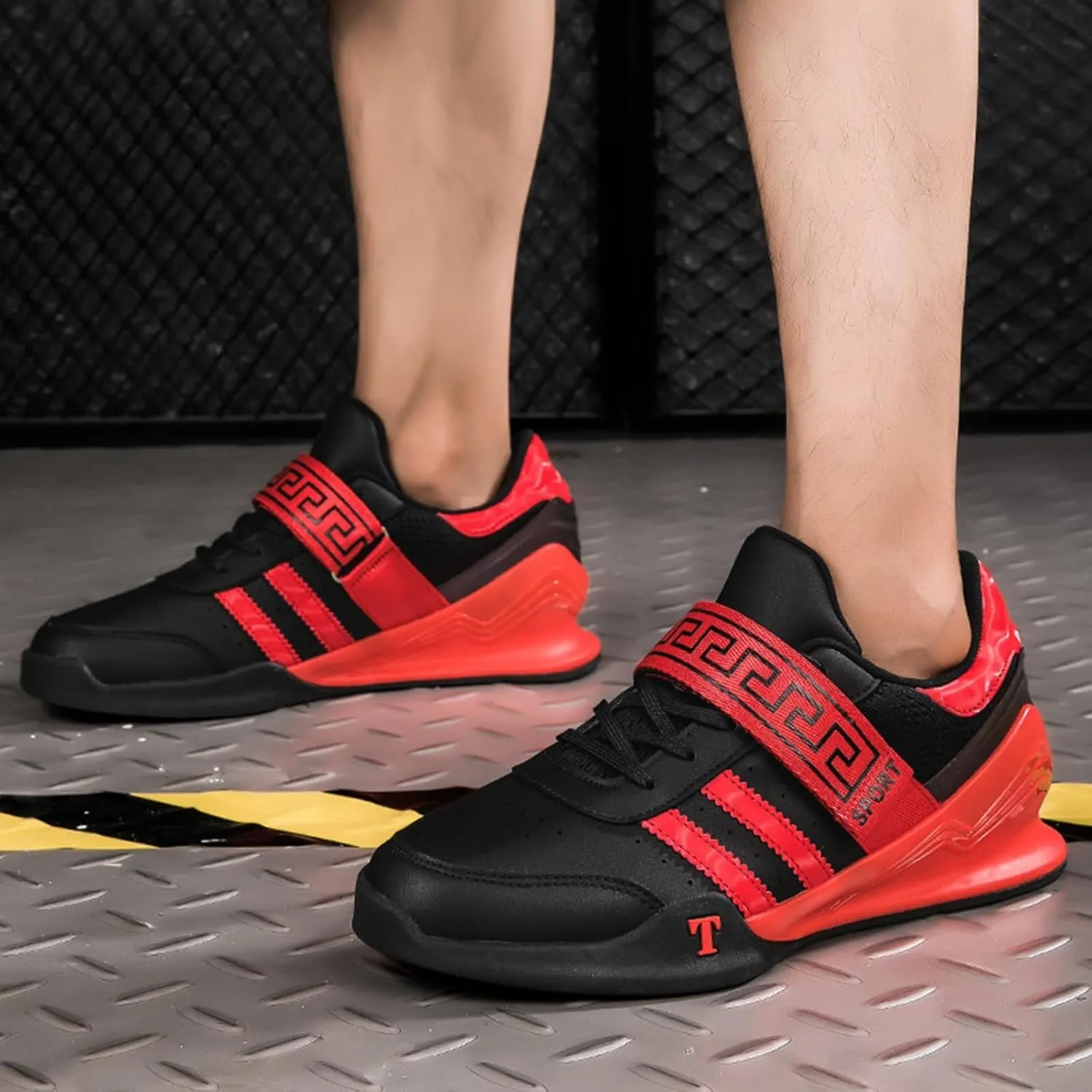 ONAIC Weightlifting Shoes for Mens Womens Gym Powerlifting Deadlift Shoes for Heavy Lifting Squat Shoes Fitness Cross Training