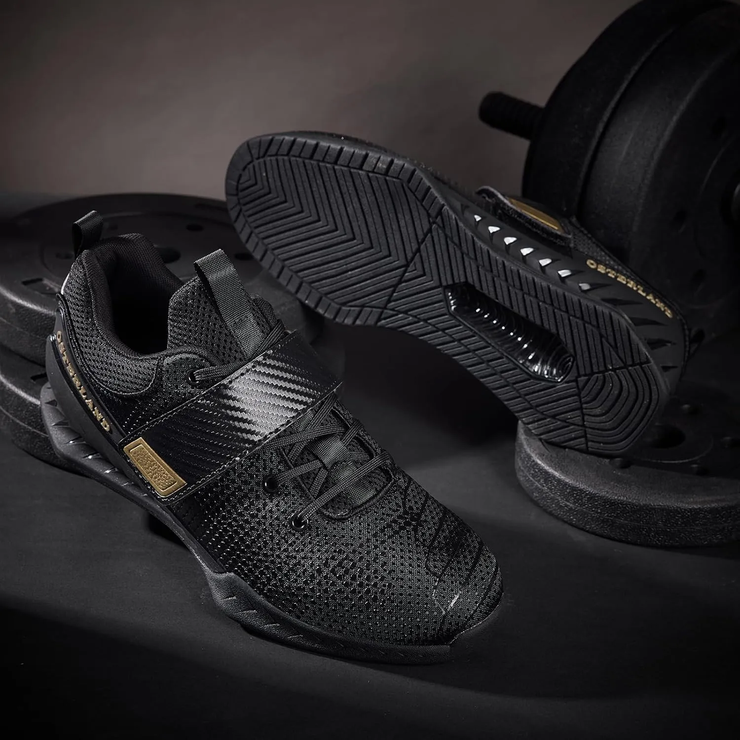 Osterland Weightlifting Shoes: High-Performance Footwear for Gym Powerlifting, Specifically Designed for Heavy Lifting, Deadlifting, Weight Training, Squat Shoes for Men Women