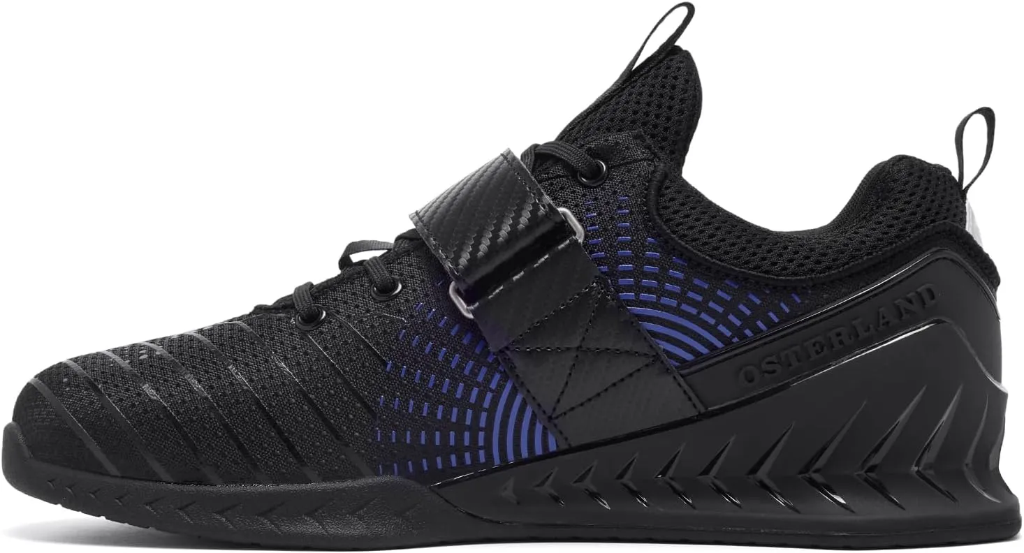 Osterland Weightlifting Shoes: High-Performance Footwear for Gym Powerlifting, Specifically Designed for Heavy Lifting, Deadlifting, Weight Training, Squat Shoes for Men Women