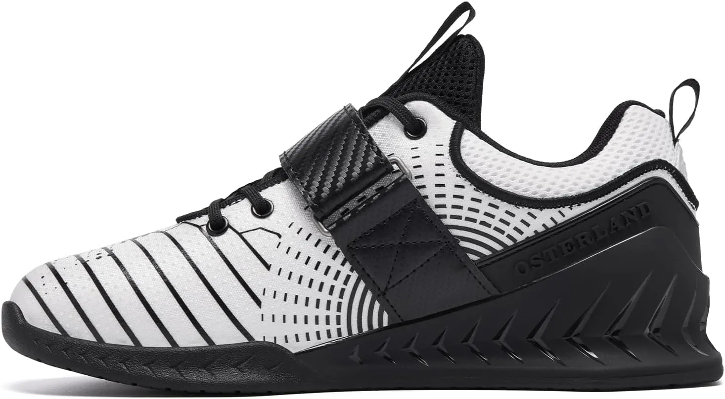 Osterland Weightlifting Shoes: High-Performance Footwear for Gym Powerlifting, Specifically Designed for Heavy Lifting, Deadlifting, Weight Training, Squat Shoes for Men Women